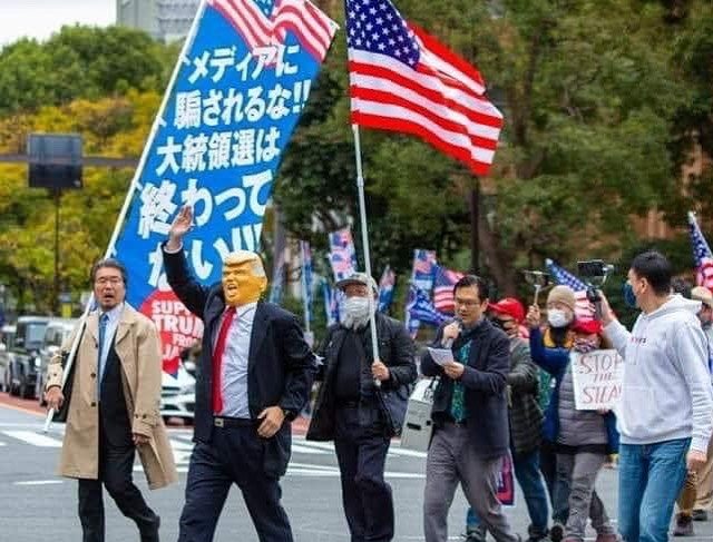 トランプを応援するアメリカの保守派