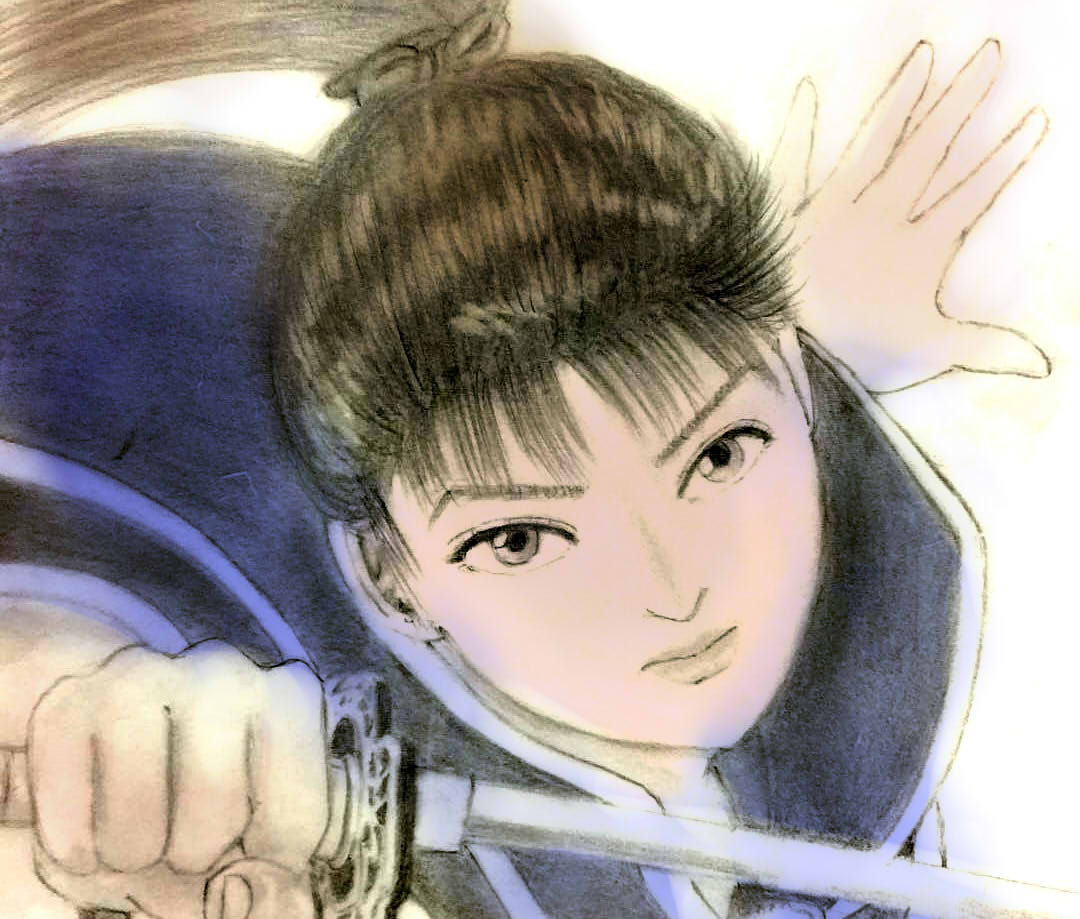 主人公あずみのイラスト